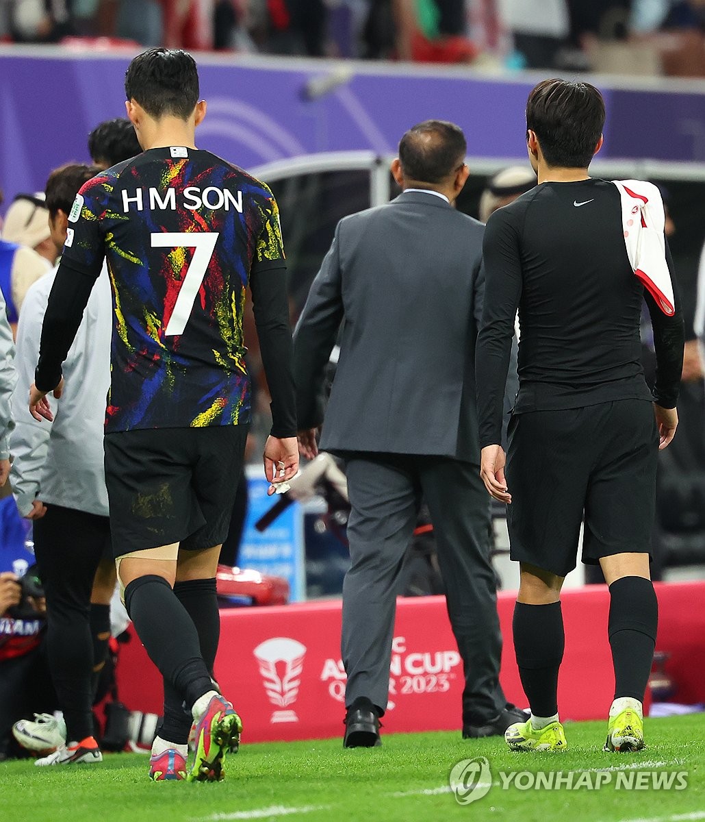 어쩌면 아시안컵에서 이 모습은 오늘이 마지막
