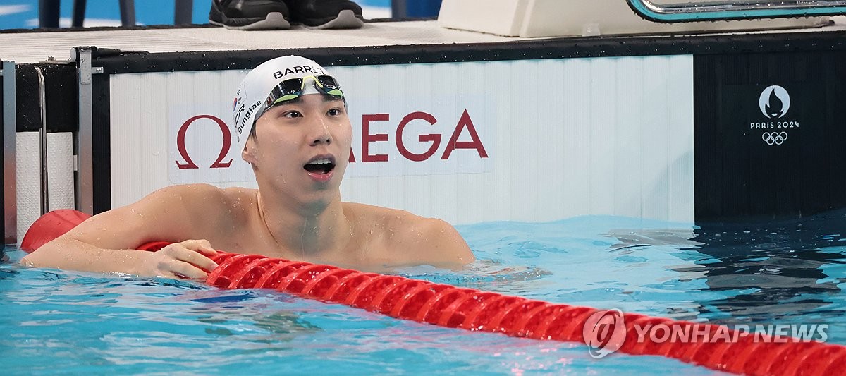 조성재, 평영 200m 예선 전체 1위로 준결승 진출