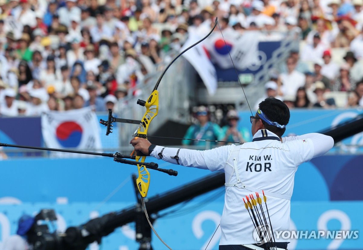 김우진, 금메달 향해 정조준