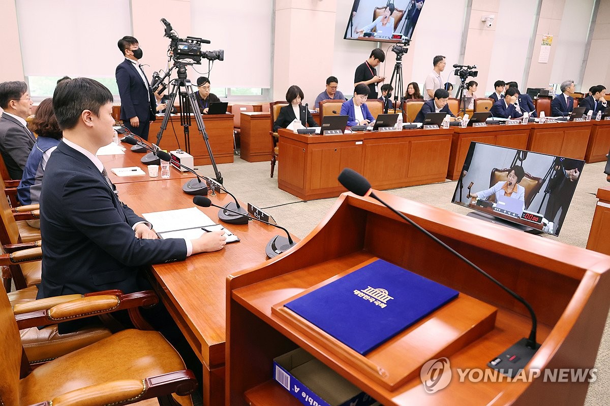 조희대 불출석한 조희대 대선개입 의혹 청문회