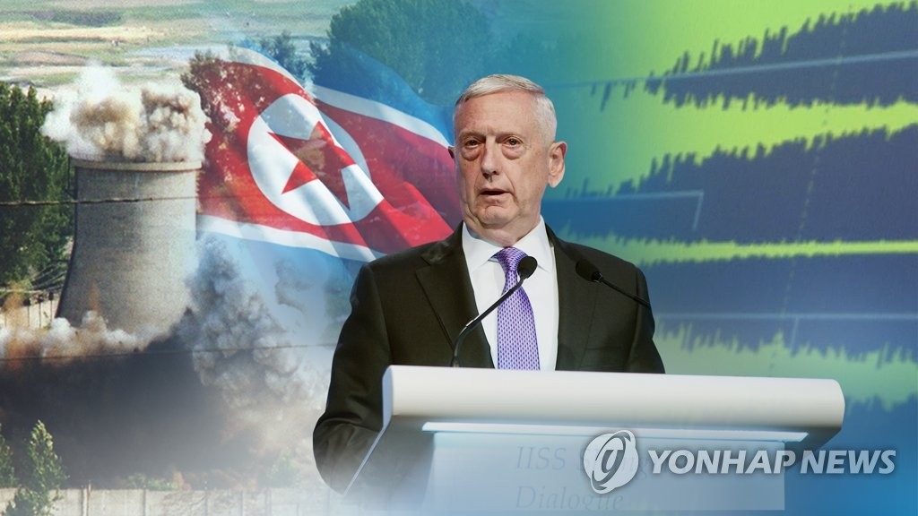 وزير الدفاع الأمريكي يزور المنطقة الأمنية المشتركة بين الكوريتين - 1