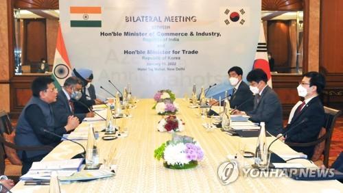 كوريا الجنوبية والهند تستأنفان المحادثات بشأن تحديث الاتفاقية التجارية الشهر المقبل