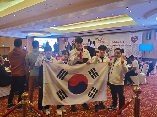كوريا الجنوبية تفوز بميداليتين فضيتين وميداليتين برونزيتين في كأس قطر لرفع الأثقال - 1