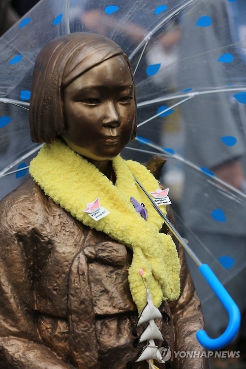 (Yonhap Feature) Deciphering symbolism of girl statue - 3
