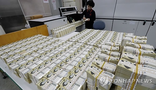 S. Korea's money supply up 7.5 pct in December: BOK