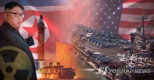 N.K. vows to take 'toughest' military actions as U.S. sends aircraft carrier - 1