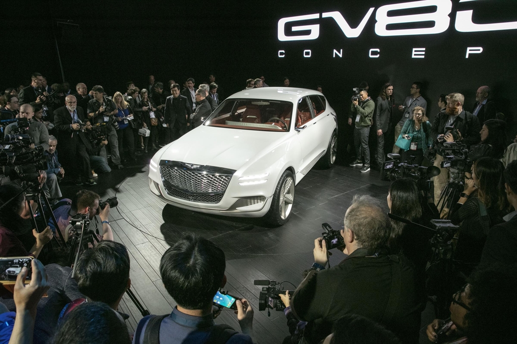 Hyundai unveils all-new Genesis concept SUV in New York