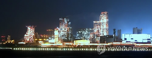 POSCO's steel mill in Pohang, 374 km southeast of Seoul (Yonhap)