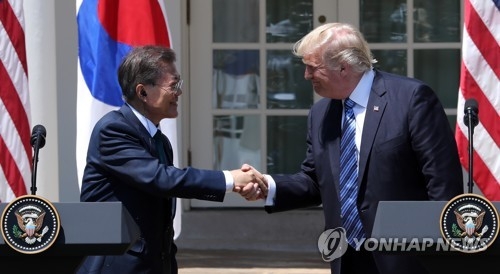 (4th LD) Trump vows to seek new trade deal with S. Korea - 1