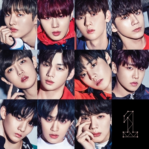 This photo provided by Swing Entertainment shows the cover of Wanna One's new record. (Yonhap) 