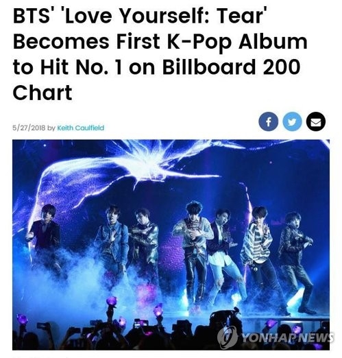 BTS' Billboard success brings K-pop market one step further: Billboard