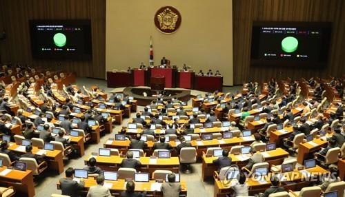 (2nd LD) S. Korea's parliament passes key bills on economy, deregulation - 1