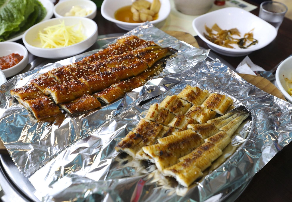 Grilled eel (Yonhap) 
