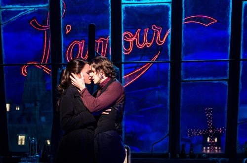 This photo, provided by CJ ENM, shows a scene from the musical "Moulin Rouge". (Yonhap)