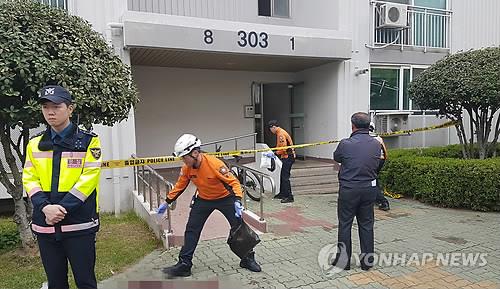 (2nd LD) Apartment arson suspect detained for stabbing five residents to death