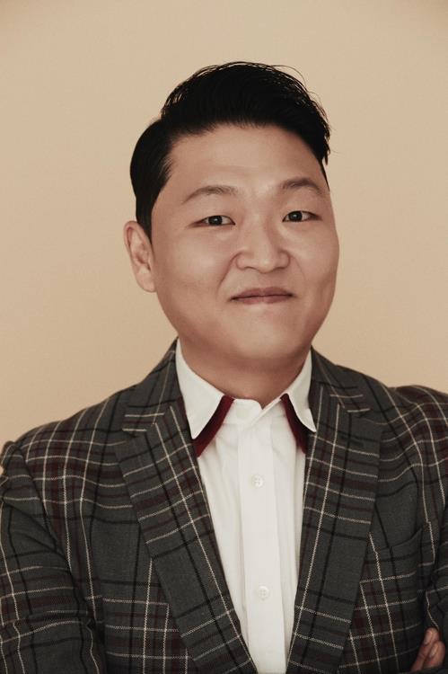 This image of singer Psy is provided by P Nation. (Yonhap)