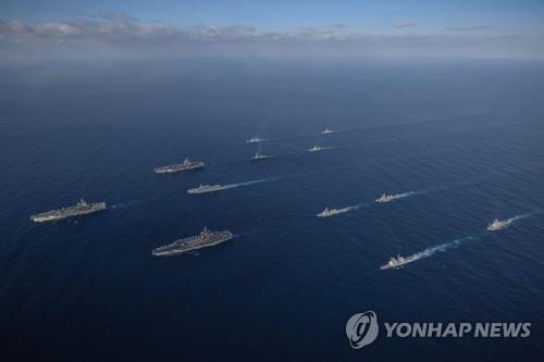 S. Korea, Japan take part in U.S.-led Pacific naval exercise