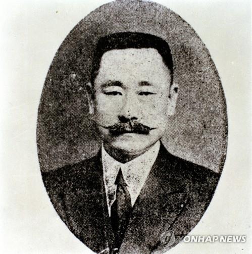 This file photo shows Yi Dong-hwi, the first prime minister of the Korean Provisional Government in Shanghai. (Yonhap)