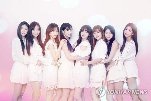 This file photo, provided by Woollim Entertainment, shows K-pop girl group Lovelyz. (PHOTO NOT FOR SALE) (Yonhap)