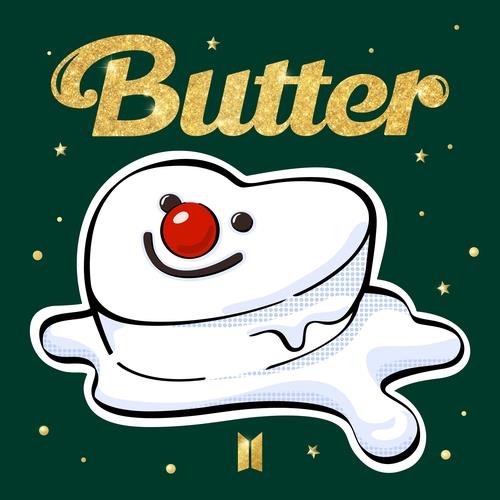 An image of a "holiday remix" of K-pop superband BTS' megahit "Butter," provided by Big Hit Music (PHOTO NOT FOR SALE) (Yonhap)