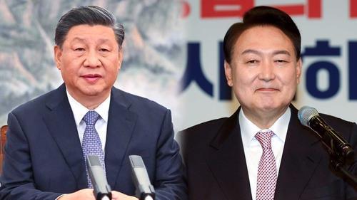 (4th LD) Yoon calls on Xi to cooperate closely for N.K. denuclearization
