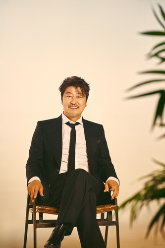 This photo provided by Sublime shows actor Song Kang-ho. (PHOTO NOT FOR SALE) (Yonhap)