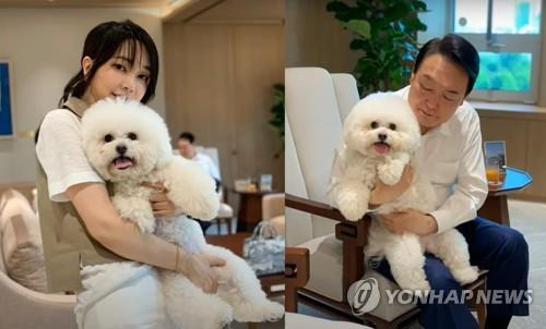 (LEAD) First lady calls for end to dog meat consumption