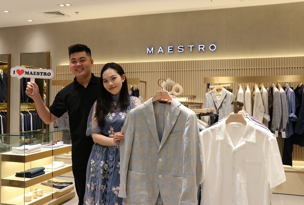 This photo provided by LF Corp. on Sept. 1, 2022, shows the company's newly opened Maestro store in Ho Chi Min City. (PHOTO NOT FOR SALE) (Yonhap)