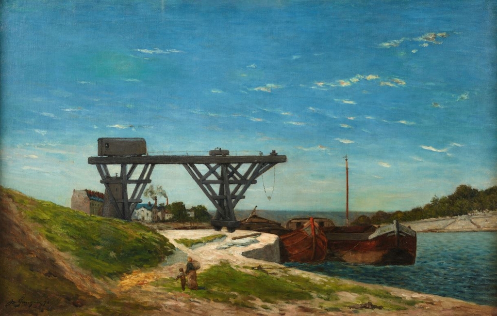 This photo, provided by the National Museum of Modern and Contemporary Art Korea (MMCA), shows "Crane on the Bank of the Seine" by Paul Gauguin. (PHOTO NOT FOR SALE) (Yonhap)