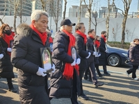 (2nd LD) Families of crowd crush victims hold memorial rally in downtown Seoul