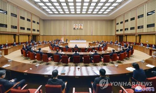 This undated file photo shows North Korea's general assembly meeting of its Olympic Committee in 2022. (Yonhap)
