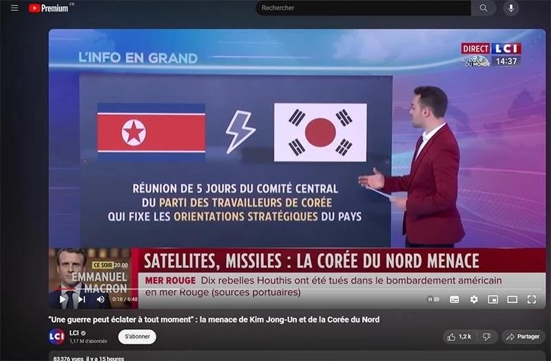 French news channel comes under criticism after airing wrong S. Korean ...