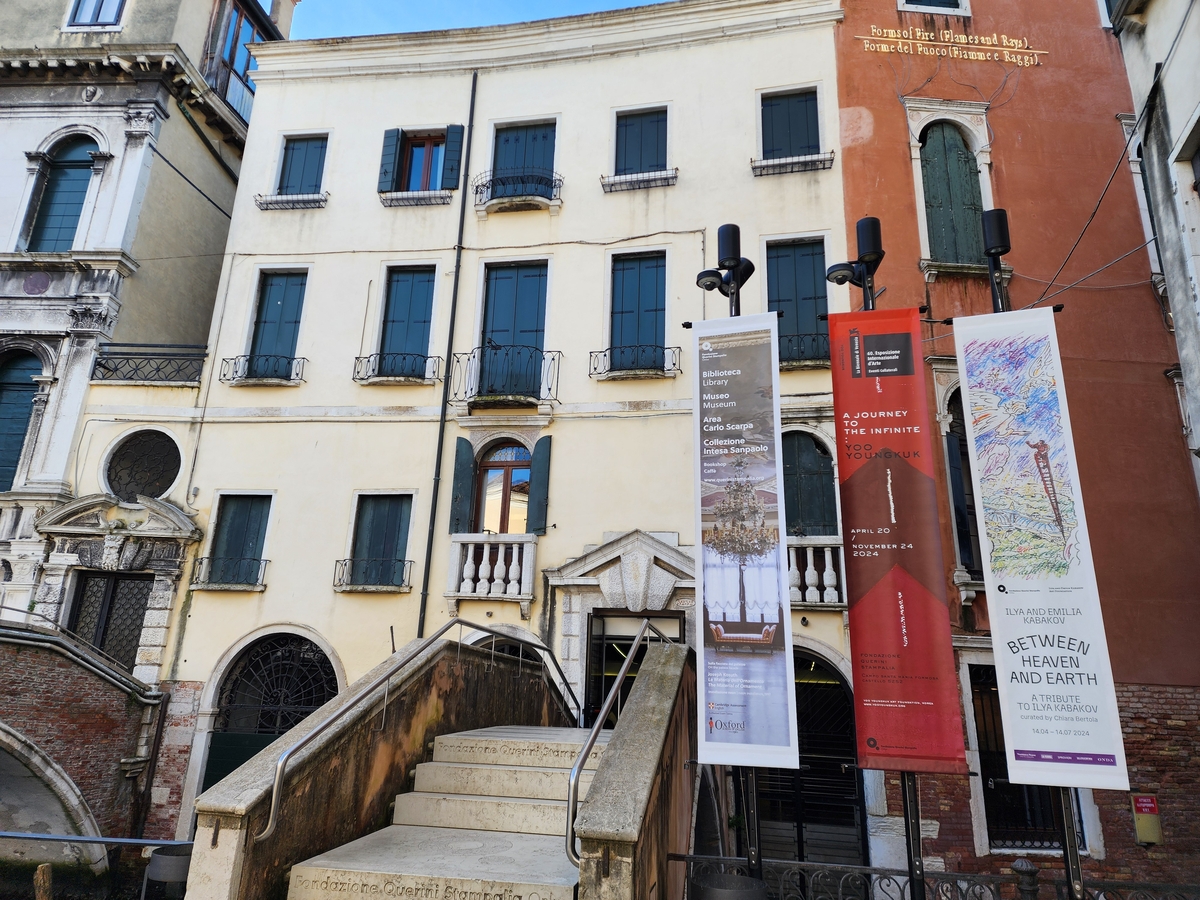The Fondazione Querini Stampalia in Venice is shown in this photo taken on April 17, 2024. (Yonhap)
