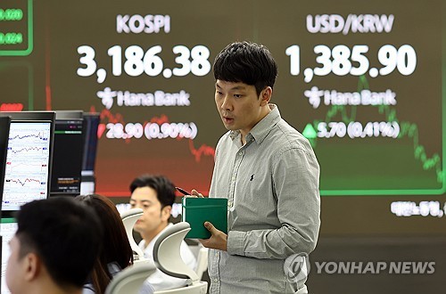 Seoul shares open lower amid U.S. tariff concerns