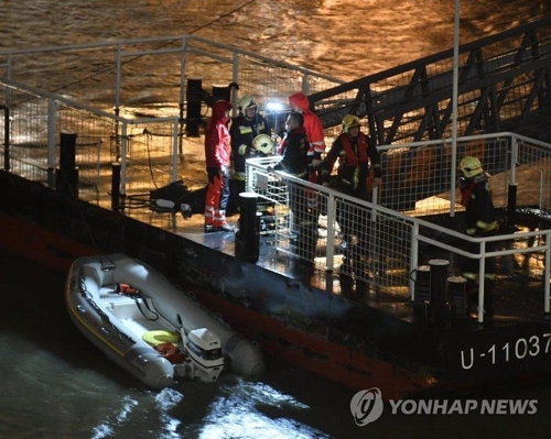 (5e LD) Sept Sud-Coréens morts dans le naufrage d'un bateau en Hongrie