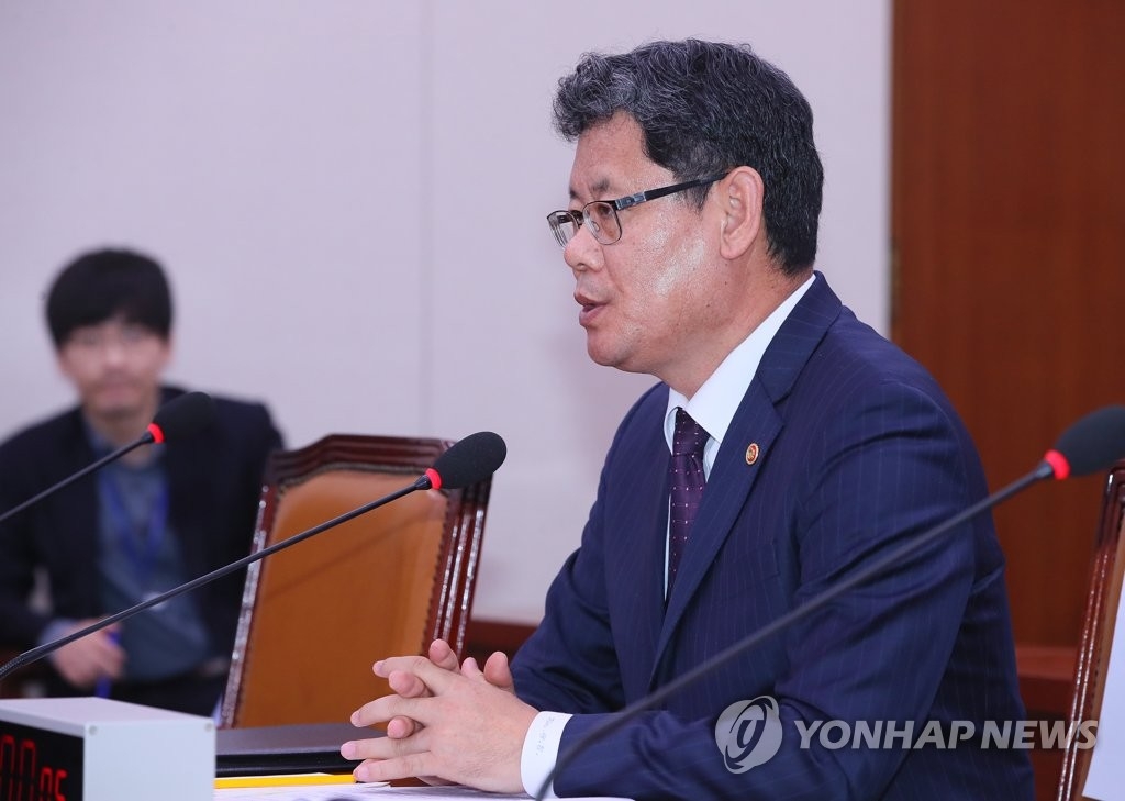 Ministre de l'Unification Kim Yeon-chul. (Photo d'archives Yonhap) 