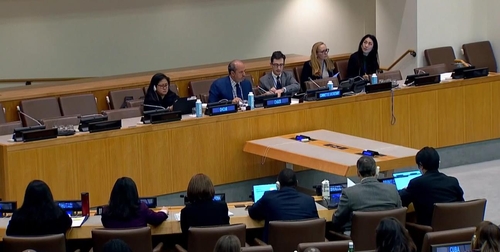 Troisième Commission de l'Assemblée générale des Nations unies. (Capture d'écran de l'UN Web TV. Revente et archivage interdits) 