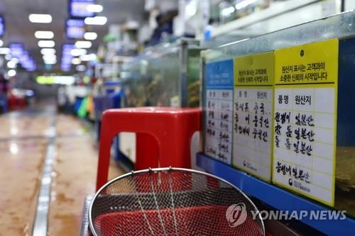 Baisse des importations de fruits de mer japonais pour le 5e mois d'affilée en août