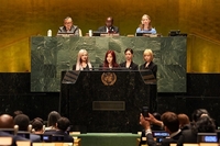 ［韓流］ａｅｓｐａ　国連フォーラムで演説「持続可能な開発を支持」