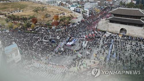 保守・革新団体が週末にソウルで大規模集会　警察は衝突警戒