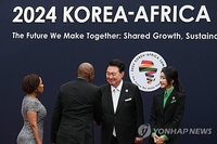尹大統領「重要鉱物の安定的供給などで協力模索」＝韓国・アフリカ首脳会議