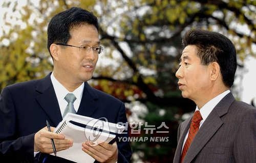 "2006년 노무현·이해찬, 유시민 입각놓고 '고성' 충돌" - 2
