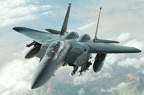 미국의 F-15E '스트라이크 이글'[위키미디어 제공]