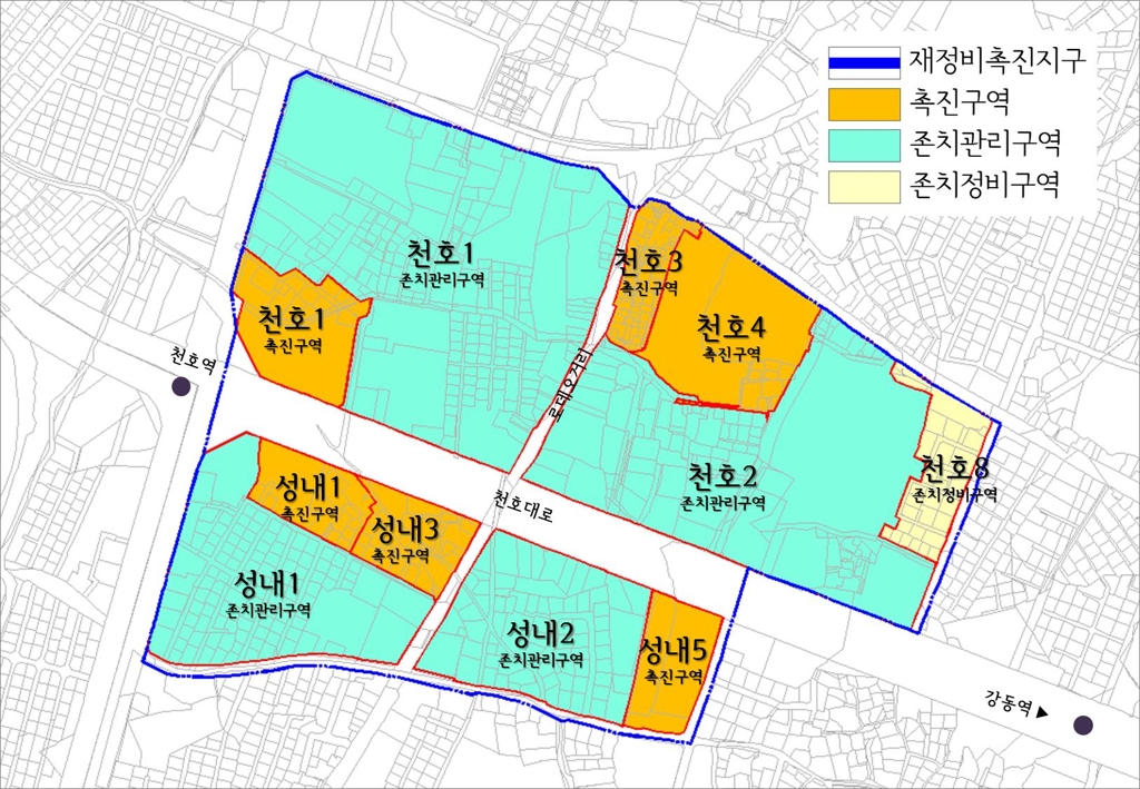 강동구 천호4촉진구역 정비사업 시공사에 포스코건설 | 연합뉴스