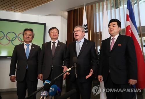 北올림픽위, IOC 도쿄올림픽 남북단일팀 승인날 총회 개최