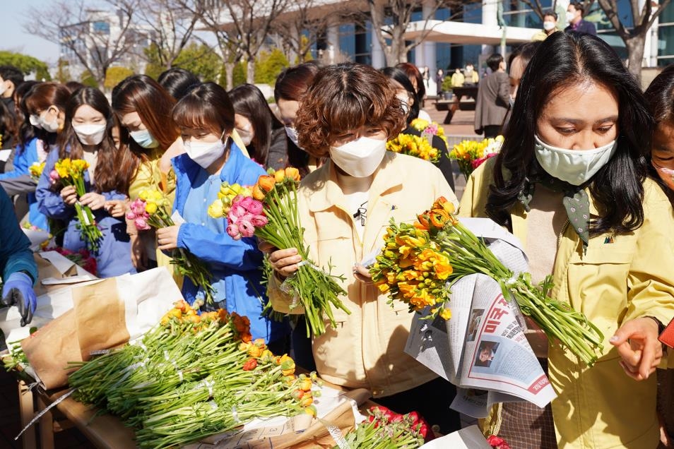 화훼농가 돕기 꽃 직거래 장터