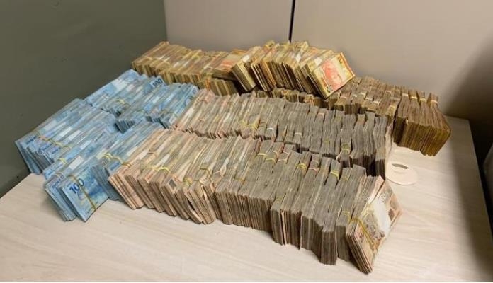 브라질 연방경찰이 적발한 범죄조직의 자금