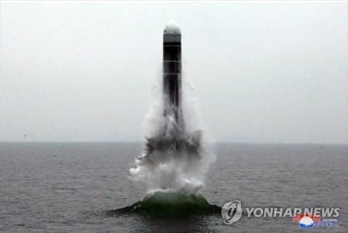 북한, 작년 10월 잠수함발사탄도미사일 북극성-3형 시험발사