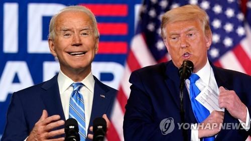 바이든-트럼프[연합뉴스TV 제공. 재판매 및 DB금지]