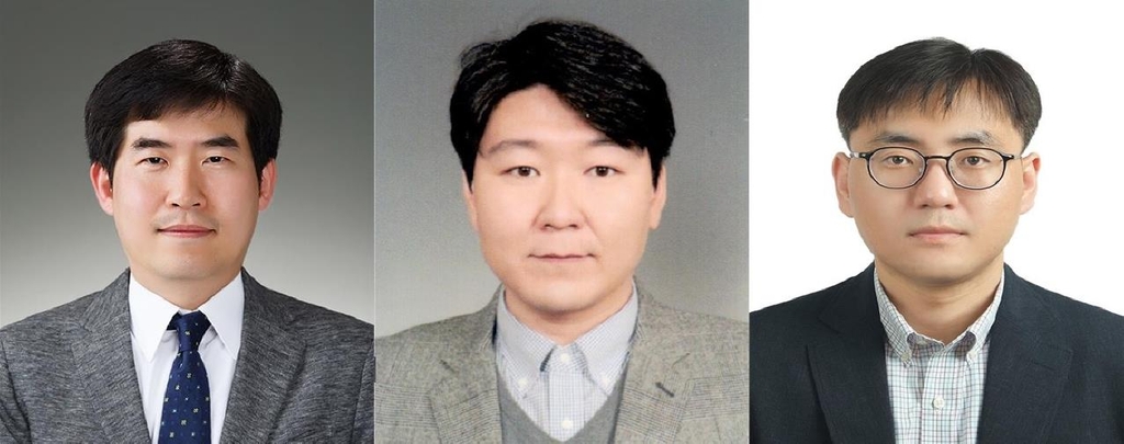 왼쪽부터 KERI 이상민 센터장, 경희대 박민식 교수, DGIST 이종원 교수